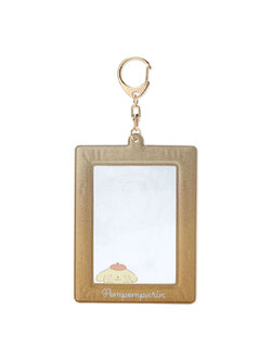 พวงกุญแจเฟรมการ์ด/โพลารอยด์/รูป/บัตร แบบขอบวิ้ง ของแท้จาก Sanrio Japan สายติ่ง สายไอดอล ต้องมี ! ขนาด 9.1 x 0.3 x 12.6 ซม. ทำจาก PVC แบบ Pompompurin