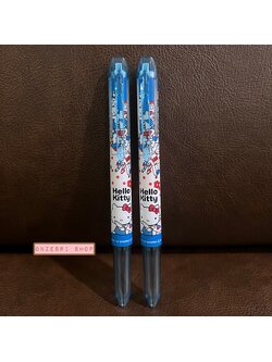 ปลอกปากกา Pilot Hi-Tec-C Coleto ใส่หมึกได้ 3 ไส้ ลาย Hello Kitty (ลายสีน้ำเงิน)