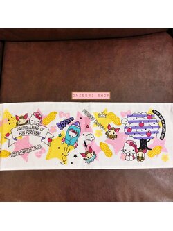 ผ้าขนหนูแบบยาว คล้องคอได้ Hello Kitty x Japanese Red Cross Society (Limited) ลาย Nurse Kitty x Kenketsuchan ใช้เวลาออกกำลังกายก็เหมาะ ขนาด 112 x 20 ซม. เป็นของที่ทาง Sanrio Japan ทำร่วมกับสภากาชาดญี่ปุ่น ไม่มีขายทั่วไป