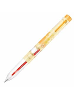 ปลอกปากกา Zebra Sarasa Prefill ใส่ได้ 5 ไส้ จาก Disney Princess (Limited) พร้อมหมึกสีแดง ลาย Belle สีเหลือง