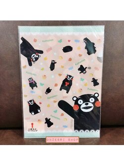 แฟ้ม A4 ลาย Kumamon ลายของกิน