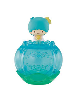 Capsule Bouquet Sanrio Characters 2 แบบ Kiki (Little Twin Stars) เป็นโมเดลรูปดอกไม้กลม ๆ ด้านบนเป็นตัวซานริโอ้น่ารัก เฉพาะตรงดอกไม้สูง 5 ซม.