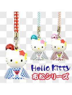 ที่ห้อยมือถือ / พวงกุญแจ Hello Kitty Ichimatsu (Limited) มี 3 แบบให้เลือก