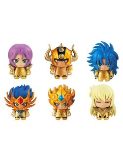 โมเดล Collechara!! Saint Seiya Figure 01 ครบเซ็ต 6 ตัว