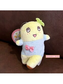 พวงกุญแจตุ๊กตา Pastel Funassyi จากญี่ปุ่น ทำท่าไขว้ขา ขนาด 12 x 9 ซม.