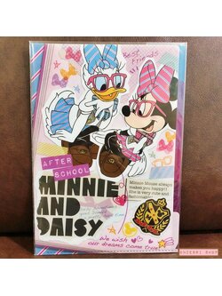 แฟ้ม A4 แยกใส่เอกสารได้ 5 ช่อง ลาย Minnie & Daisy After School