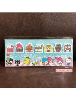 Hello Sanrio Sticky Note (Sanrio Hong Kong) ขนาด 20 x 8 ซม. มีกระดาษ 7 ลาย รวม 140 แผ่น