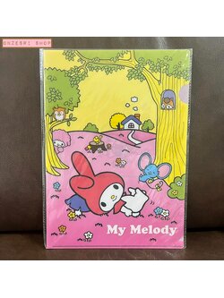 แฟ้ม A4 My Melody Vintage Style (The Strawberry News) สีชมพู