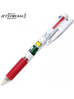 ปากกา Jetstream 0.5 ลายกระต่าย Miffy ลายตัว m สีเขียว หมึกมี 3 สี แดง ดำ น้ำเงิน ตรงที่เสียบเป็นแบบคลิป ติดแน่น