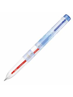 ปลอกปากกา Zebra Sarasa Prefill ใส่ได้ 5 ไส้ จาก Disney Princess (Limited) พร้อมหมึกสีแดง ลาย Cinderella สีฟ้า