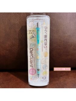 ดินสอกด Delguard จากญี่ปุ่น ลาย Sumikko Gurashi Stars สีฟ้า จุดเด่นคือไส้ไม่หักง่าย เขียนลื่น ๆ