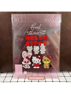 แฟ้ม A4 Foxy Illustrations x Hello Kitty (Limited) เป็นแบบ Limited ไม่มีวางขายทั่วไป