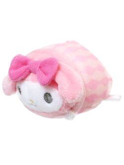ตุ๊กตา Sanrio Characters Japanese Pattern แบบ My Melody ตรงตัวทำเป็นลายแบบญี่ปุ่น น่ารักมาก ขนาด 6 x 5.5 x 8 ซม.