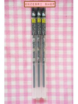 ไส้ปากกา Uni Style Fit หมึกสีดำ ตรงด้ามมีลาย Hello Kitty (Limited) หัว 0.38 mm