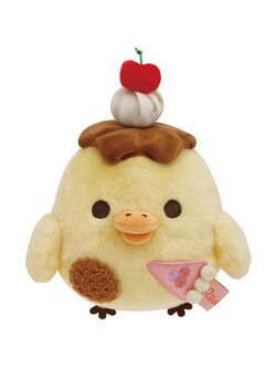 ตุ๊กตา Rilakkuma Yum Yum Sweets? Amusement Park แบบ Kiiroitori ขนาด 16.5 x 15.5 x 12 ซม.