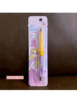 ดินสอกดเขย่าไส้ Dr.Grip ลาย Rapunzel Proud to be Me สีม่วงเหลือง หัว 0.5