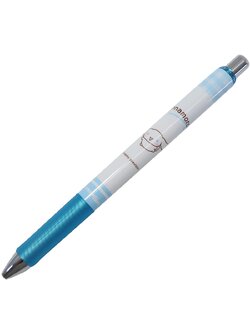 ปากกา Pentel Energel จากญี่ปุ่น ลาย Cinnamoroll สีขาวฟ้า หัว 0.5 หมึกสีดำ