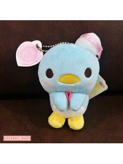 พวงกุญแจตุ๊กตา Sanrio & y♡u (Limited) แบบ Tuxedo Sam ตรงโซ่มีหัวใจ ขนาด 13 x 9 x 4 ซม.