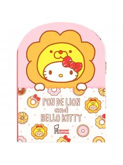 ชุดจดหมาย Pon de Lion x Hello Kitty Letter Set (Limited จาก Mister Donut Japan) ขนาด 10 x 13.5 x 0.7 ซม. มีลายละ 30 แผ่น