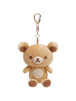 พวงกุญแจตุ๊กตา Rilakkuma Always with Rilakkuma HOME แบบ Rilakkuma ขนาด 11 x 9 x 5 ซม. นุ่มนิ่ม เป็นแบบถอดด้านบนมาแต่งตัวได้