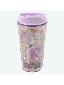 แก้ว Tumbler ลาย Rapunzel จาก Tokyo Disney Resort ขนาด 17 x 8 ซม. ความจุ 360 ml ใส่น้ำได้ตั้งแต่ -20 ถึง 80 องศา