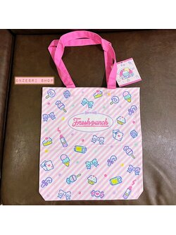 กระเป๋า Freshpunch Tote Bag ใบใหญ่ ขนาด 30 x 34 x 4 ซม.