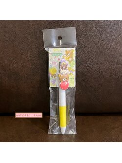 ปากกา Rilakkuma Fruits แบบหมึก 3 สีในแท่งเดียว หมึกสีดำ แดง น้ำเงิน หัว 0.7