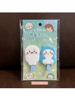 เซ็ตกิ๊บติดผม Sirotan & Ramune ทำจาก PVC ขนาด 3.6 x 4.7 ซม. / 3.7 x 4.6 ซม.