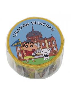 Masking Tape เทปตกแต่งจากญี่ปุ่น ลาย Crayon Shinchan x Tokyo (Limited) ขนาด 2 ซม. x 5 ม.