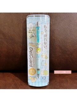 ดินสอกด Delguard จากญี่ปุ่น ลาย Sumikko Gurashi แบบ Music สีฟ้า จุดเด่นคือไส้ไม่หักง่าย เขียนลื่น ๆ