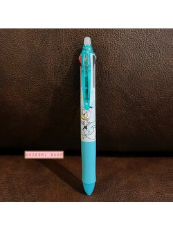 ปากกาลบได้ Pilot Frixion หัว 0.5 หมึกมี 3 สี (แดง ดำ น้ำเงิน) ลาย Donald Duck สีเขียวฟ้า