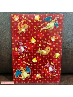 แฟ้มเล็กครึ่ง A4 ขนาด 14.5 x 20.5 ซม. Pocket Monster Mini Clear File ลายสีแดง มาพร้อมซองกระดาษใส่ลายเฉพาะ ไม่มีวางจำหน่ายทั่วไปนะคะ ต้องกดตู้ที่ญี่ปุ่นมาค่ะ