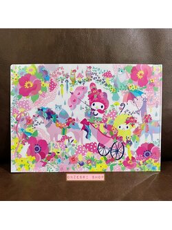 แฟ้ม A4 My Melody x Kayo Horaguchi (Limited) แบบสีชมพู (My Sweet Piano)