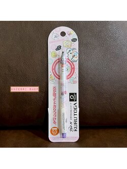ดินสอกด Kurutoga ลาย Sumikko Gurashi Sweet Pink สีชมพู หัว 0.5 แบรนด์นี้ขึ้นชื่อด้านมีระบบเหลาไส้เองในตัวดินสอ ทำให้เวลาเขียนเส้นจะคมชัดตลอด