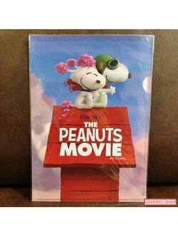 แฟ้ม A4 Snoopy The Peanuts Movie ลาย Red House