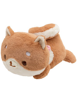 ตุ๊กตา Corocoro Coronya & Shiba Inu Komame-Chan แบบนอน แบบคุณหมาชิบะ Komame-Chan ขนาด 16 x 18 x 30 ซม.