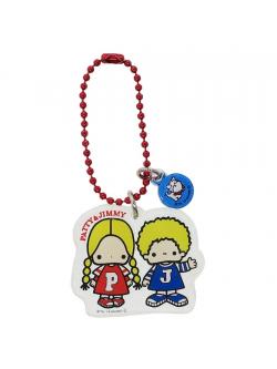 พวงกุญแจเล็กสายไข่ปลา ลาย Patty & Jimmy