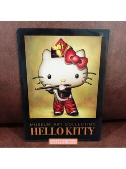 แฟ้มขนาด A5 Hello Kitty Museum Art Collection แบบภาพเขียน The Fifer / Manet ด้านในเป็นช่อง Pocket ใส่ของได้ทางซ้าย-ขวา ลายสวย ขนาด 21 x 14.8 ซม.