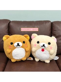 ตุ๊กตา Rilakkuma Round Shape แบบตัวกลม ๆ ขน ๆ ขนาด 30 x 30 ซม. มี 2 แบบให้เลือก