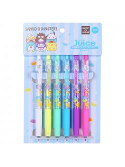 Set ปากกา Pilot Juice ลาย Sanrio Gashapon หัว 0.5 รวม 6 สี