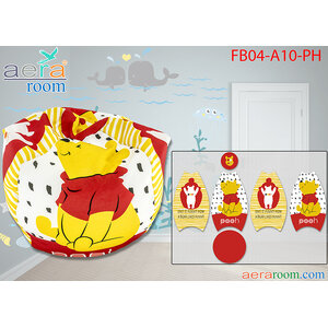 aera ที่นั่งบีนแบ๊ค รุ่น mochi Disney Winnie the Pooh (FB04-A10)