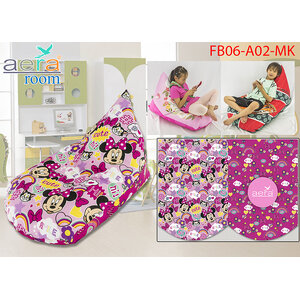 เบาะบีนแบ๊ค เปลี่ยนปลอกได้ Mickey Mouse