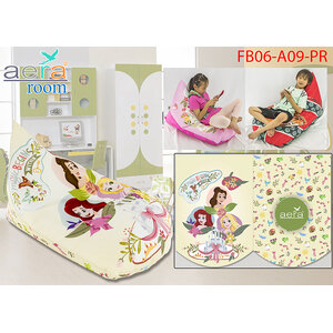 เบาะบีนแบ๊ค เปลี่ยนปลอกได้ Princess