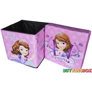 เก้าอี้กล่องเก็บของ 2in1 สตูล SOfiA the First