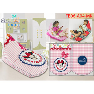 เบาะบีนแบ๊ค เปลี่ยนปลอกได้ Mickey Mouse