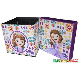 เก้าอี้กล่องเก็บของ 2in1 สตูล SOfiA the First