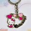 พวงกุญแจ Hello Kitty ลายหัวใจ จาก Universal Studios Japan ทำจากโลหะ ด้านหลังมีปั๊มโลโก้ สูงประมาณ 7 ซม. มี 3 สีให้เลือก