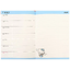 สมุด 2026 Schedule Book เล่มหนา B6 ลาย Hello Kitty Ribbon สีชมพู ขนาด 13.5 x 18.7 x 1.3 ซม. (192 หน้า) มีให้จดตั้งแต่เดือน 10/2025 - 3/2027 เป็นปฎิทินแบบ monthly & weekly แบบช่องยาว มี sticker