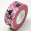 Masking Tape เทปตกแต่งจากญี่ปุ่น ลาย Moomin (Little My ชมพู) ขนาด 2 ซม. x 15 ม.