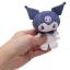ตุ๊กตา Sanrio ตัวเล็ก แบบ Kuromi ขนาดประมาณ 10 x 9 ซม.